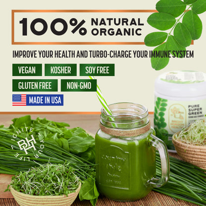 Pure Super Green Juice Powder