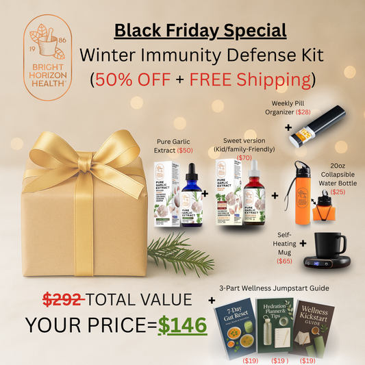 Winter Immunity Defense Kit  Black Friday Exclusive (50% OFF + FREE Shipping!)