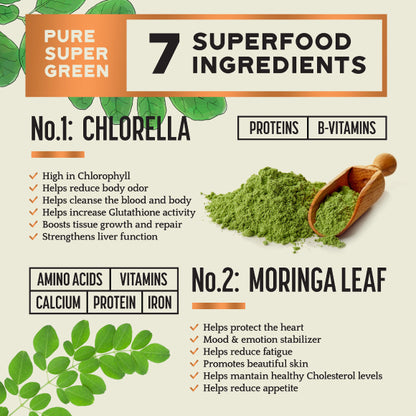 Pure Super Green Juice Powder